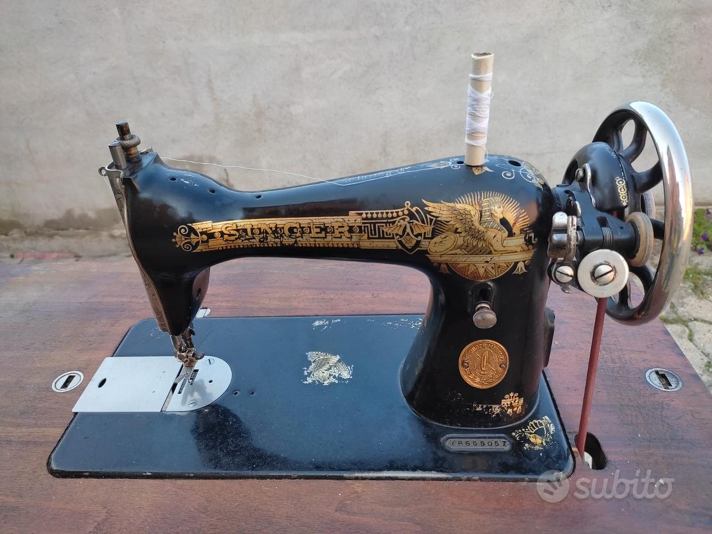 Macchina da cucire Singer d'epoca Collezionismo In vendita a Pavia
