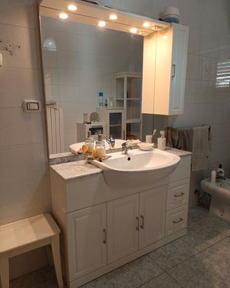 Mobile bagno con lavabo semi incasso