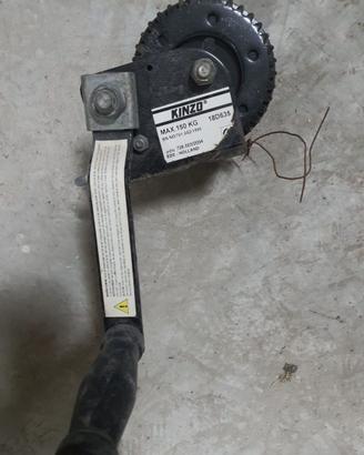 Verricello manuale da 150 kg