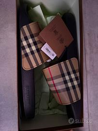 Ciabatte burberry uomo