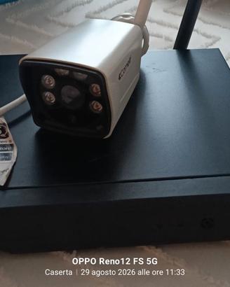 Kit Videosorveglianza Wi-Fi Comelit (NVR + Telecam