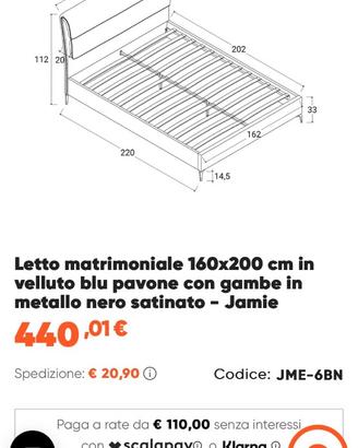 Letto matrimoniale