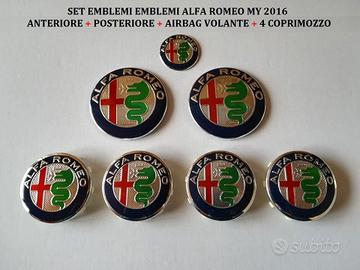 Set stemma e coprimozzo My 2016 Giulietta Mito 147