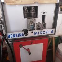 pompa benzina miscela vintage