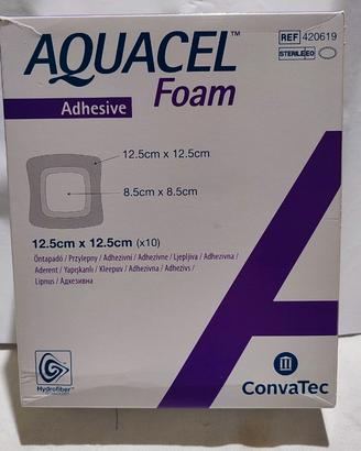 Cerotti Aquacel Foam Adhesive 12.5x12.5-10pz