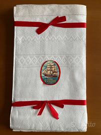 Asciugamani vintage telerie Zucchi Milano (set 5)