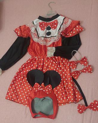 Costume di Carnevale Minnie taglia 6-8 anni