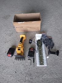 mini tosaerba da siepe senza filo 21 V