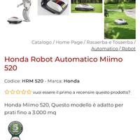 Robot tagliaerba Honda miimo 520