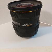 Sigma 10/20mm x Canon