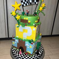 Torta scenografica Super Mario Bros 3