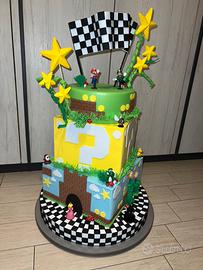 Torta scenografica Super Mario Bros 3