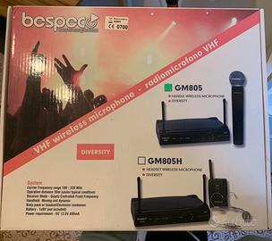 microfono wireless Bespeco GM805