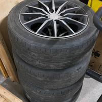 Cerhi in lega R15 Niu MATT BLACK serie M