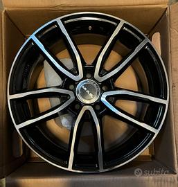 Set 4 cerchi lega Mak 17" per Mini/MG