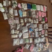 Lotto materisle x bricolage e bomboniere fai da te