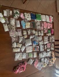 Lotto materisle x bricolage e bomboniere fai da te