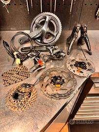 Gruppo Shimano Ultegra Disc Brakes