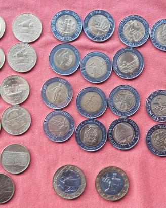 Monete Italia e San Marino collezione pz.170