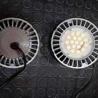 8 faretti osram usati 10 lampade led nuove 24v 