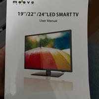 Tv 24 pollici LED SMART TV per camper