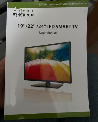 Tv 24 pollici LED SMART TV per camper