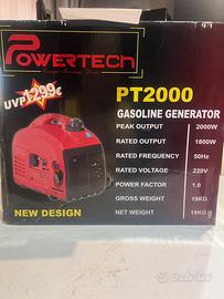 Generatore portatile a benzina Powertech PT2000