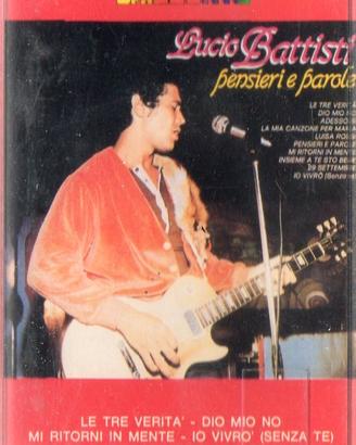 Audiocassetta Pensieri e Parole Battisti