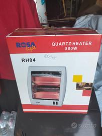 Stufa al quarzo da 800W.