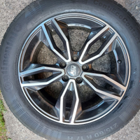 4 cerchi in lega da 17 X moka con gomme estive