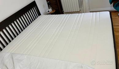 Letto IDANÄS IKEA + materasso VÅGSTRANDA 160x200