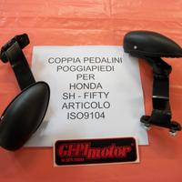 Poggiapiedi posteriori per honda