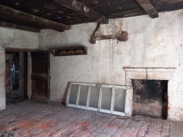 appendi abiti in castagno a 4 grucce