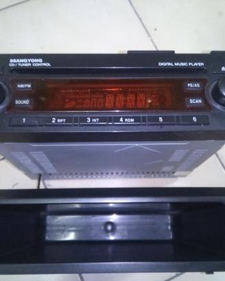 Radio cd originale per Ssangyong kiron