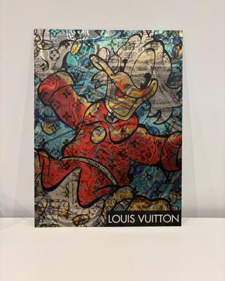 Quadro Pop Art - LV Scrooge McDuck