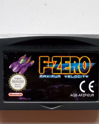 F-Zero Maximum Velocity Game Boy Advance GBA PAL