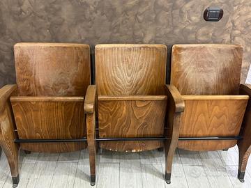 7 Sedie cinema vintage