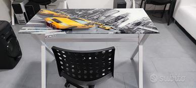 Scrivania vetro Manhattan