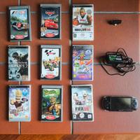 PSP 2004 + 9 GIOCHI + FOTOCAMERA INVIZIMALS