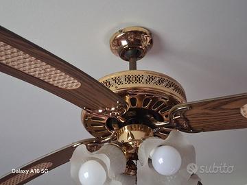 Ventilatore da soffitto con 4 luci