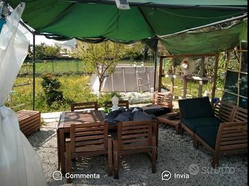 tavolo divano cassapanca gazebo