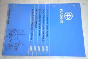 CATALOGO PARTI DI RICAMBIO LIBERTY PIAGGIO 594351