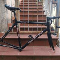 telaio bici da corsa alluminio/carbonio