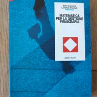 Matematica per la gestione finanziaria 
