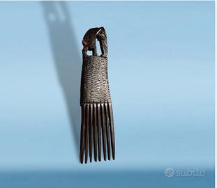 Pettine in legno africano