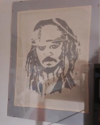 Johnny Depp in pirati dei caraibi