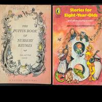 2 vintage Puffin books of children's stories