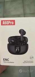 Cuffie a60pro bluetooth nuove