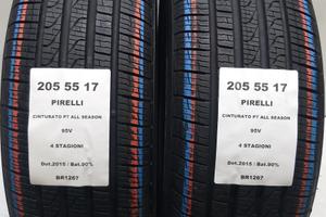 2 GOMME 205 55 17 PIRELLI BR1267