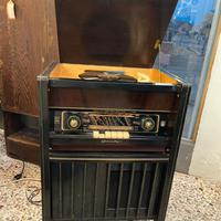 MOBILETTO RADIO E GIRADISCHI VINTAGE GRUNDIG